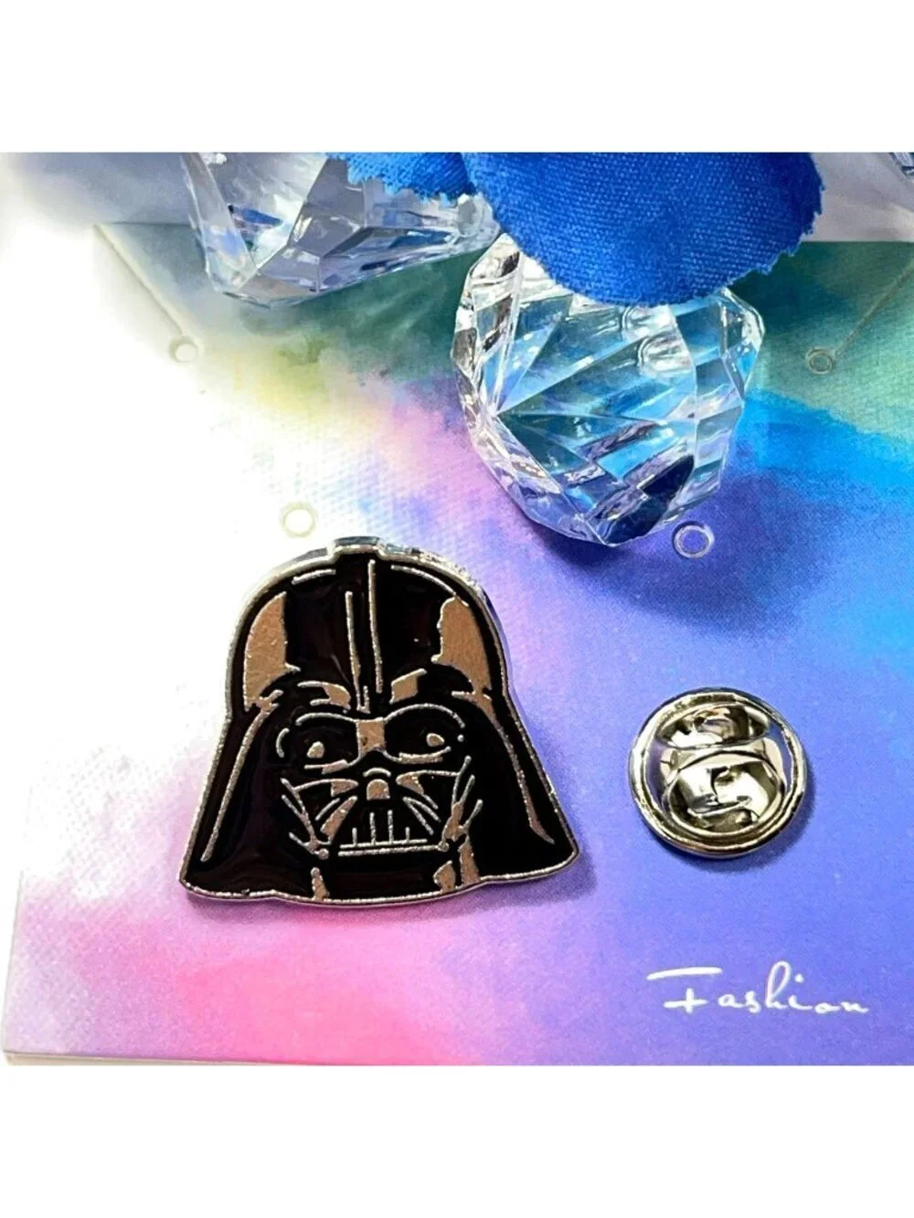 Darth Vader Helmet Lapel Pin Star Wars Villain Brooch Badge Accessories Jewelry